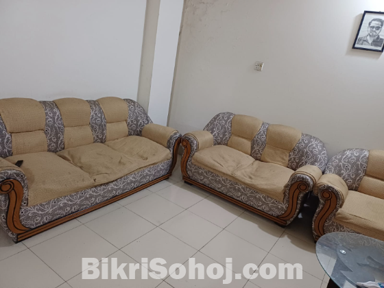6 sit sofa set